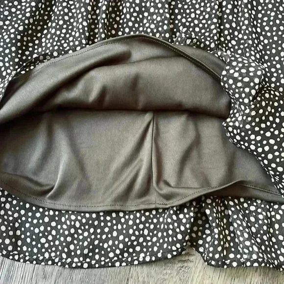 Zara  | Sheer polka dot long sleeve dress - Picture 4 of 12